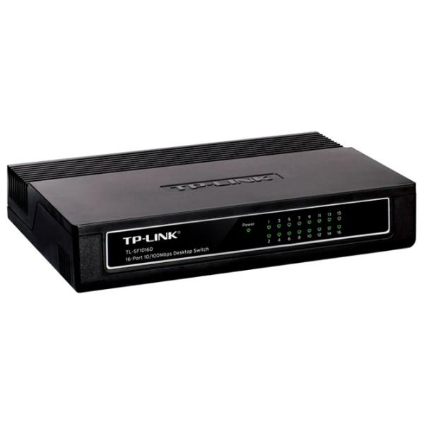 Switch TP-Link TL-SF1016D Черный photo 2