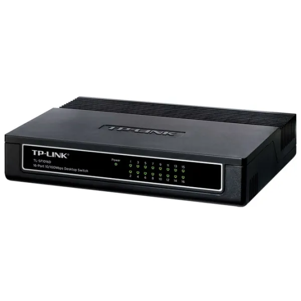 Switch TP-Link TL-SF1016D Черный photo 3