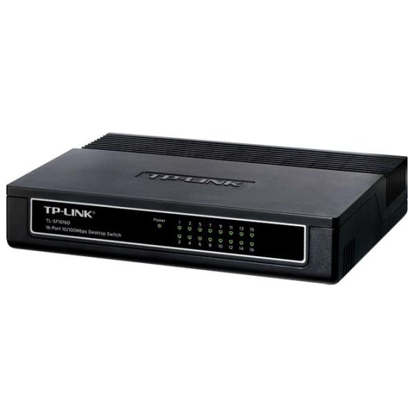 Switch TP-Link TL-SF1016D Черный photo 3
