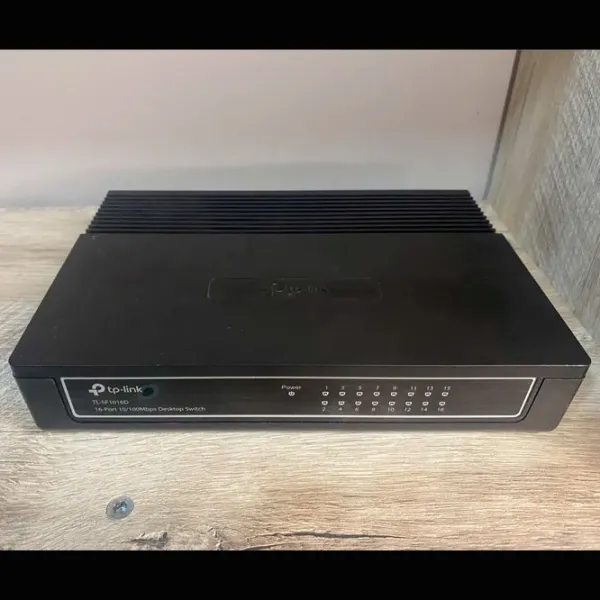 Switch TP-Link TL-SF1016D Черный photo 5