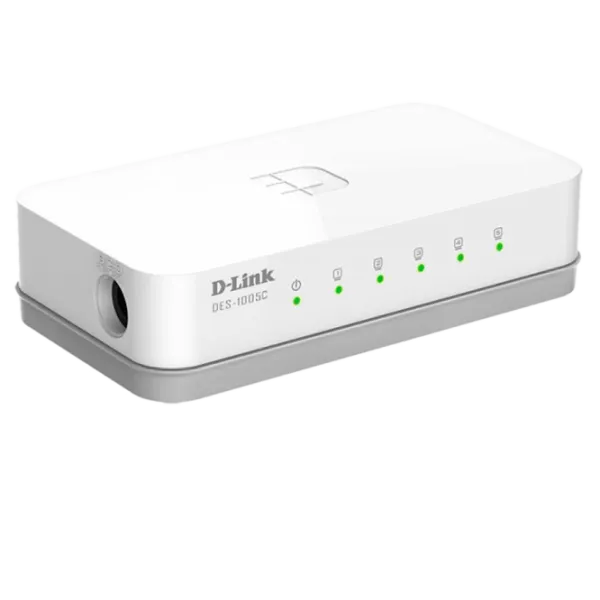 Switch D-Link DES-1005C/ B1A White photo 3
