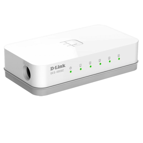 Switch D-Link DES-1005C/ B1A White photo 3