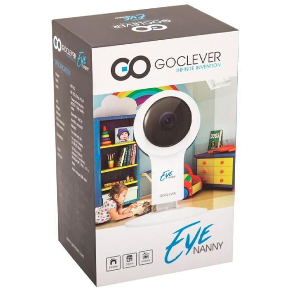 Cameră de supraveghere GoClever Nanny EYE Fără fir/ White photo 4 Cameră de supraveghere GoClever Nanny EYE Fără fir/ White photo 4