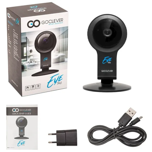 Cameră de supraveghere GoClever Tau EYE Fără fir/ White photo 5