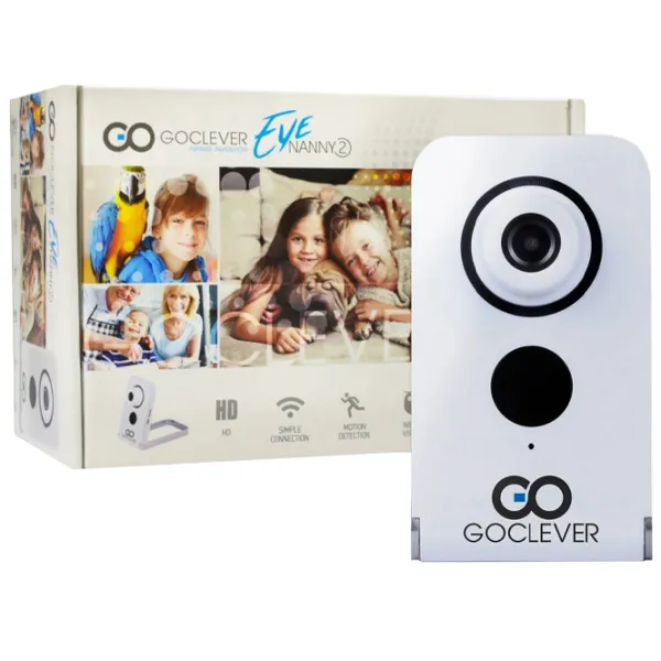 Cameră de supraveghere GoClever Nanny EYE 2 Fără fir/ White photo 4 Cameră de supraveghere GoClever Nanny EYE 2 Fără fir/ White photo 4