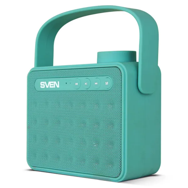 Boxă portabilă Sven PS-72 2 x 3 W/ Green photo 2