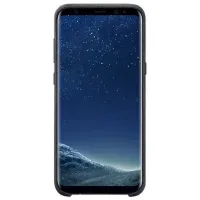 Husă pentru smartphone Samsung Galaxy S8 Plus Samsung/ Back/ Piele/ Black photo 3