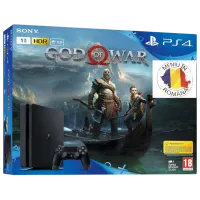 Sony Playstation 4 Slim + God of War Черный photo 8