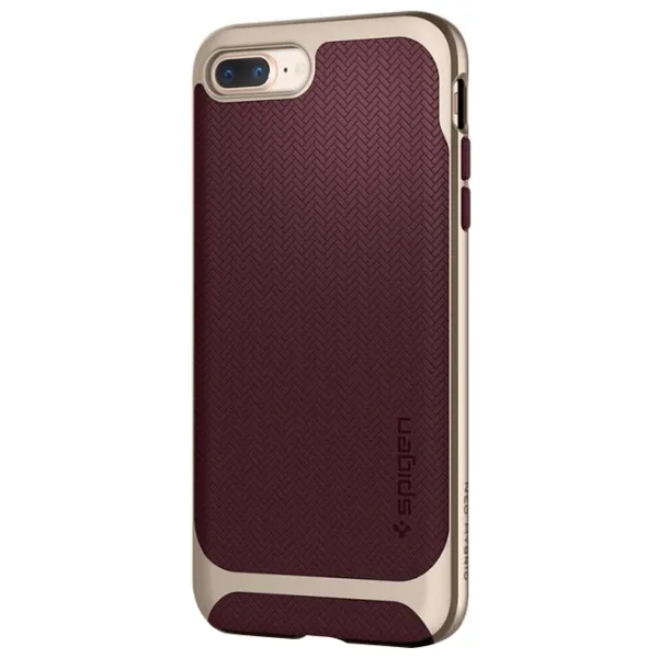 Husă pentru smartphone Apple iPhone 7/ 8 Plus Spigen/ Back/ TPU/ PC/ Burgundy Cherry photo 2