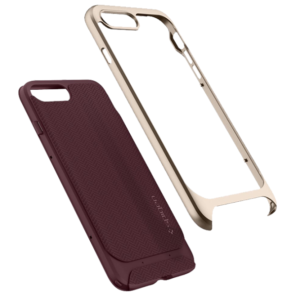 Husă pentru smartphone Apple iPhone 7/ 8 Plus Spigen/ Back/ TPU/ PC/ Burgundy Cherry photo 4