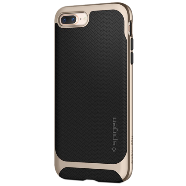 Husă pentru smartphone Apple iPhone 7/ 8 Plus Spigen/ Back/ TPU/ PC/ Gold Black photo 4