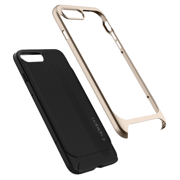 Husă pentru smartphone Apple iPhone 7/ 8 Plus Spigen/ Back/ TPU/ PC/ Gold Black photo 7