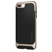 Husă pentru smartphone Apple iPhone 7/ 8 Plus Spigen/ Back/ TPU/ PC/ Gold Black photo 8