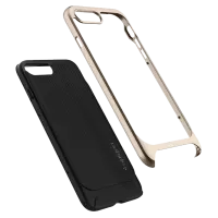 Husă pentru smartphone Apple iPhone 7/ 8 Plus Spigen/ Back/ TPU/ PC/ Gold Black photo 9