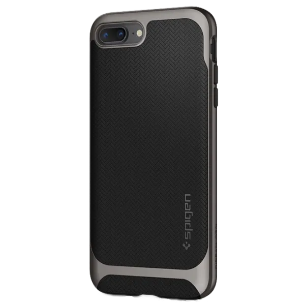 Husă pentru smartphone Apple iPhone 7/ 8 Plus Spigen/ Back/ TPU/ PC/ Gunmetal Gray photo 2