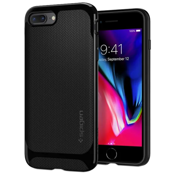 Husă pentru smartphone Apple iPhone 7/ 8 Plus Spigen/ Back/ TPU/ PC/ Shiny Black photo 2 Husă pentru smartphone Apple iPhone 7/ 8 Plus Spigen/ Back/ TPU/ PC/ Shiny Black photo 2