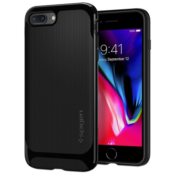 Husă pentru smartphone Apple iPhone 7/ 8 Plus Spigen/ Back/ TPU/ PC/ Shiny Black photo 2 Husă pentru smartphone Apple iPhone 7/ 8 Plus Spigen/ Back/ TPU/ PC/ Shiny Black photo 2