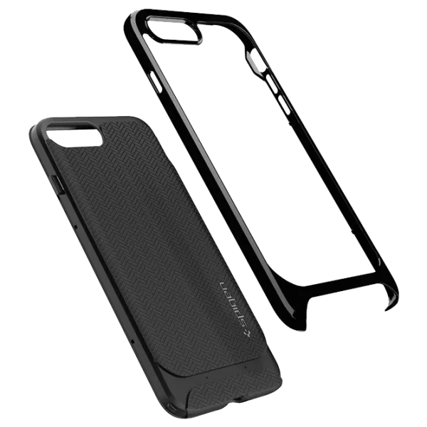 Husă pentru smartphone Apple iPhone 7/ 8 Plus Spigen/ Back/ TPU/ PC/ Shiny Black photo 3 Husă pentru smartphone Apple iPhone 7/ 8 Plus Spigen/ Back/ TPU/ PC/ Shiny Black photo 3