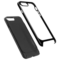 Husă pentru smartphone Apple iPhone 7/ 8 Plus Spigen/ Back/ TPU/ PC/ Shiny Black photo 3