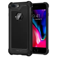 Husă pentru smartphone Apple iPhone 7/ 8 Plus Spigen/ Back/ TPU/ Black photo 4