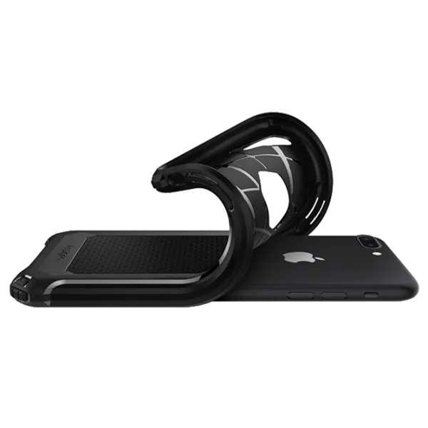 Husă pentru smartphone Apple iPhone 7/ 8 Plus Spigen/ Back/ TPU/ Black photo 5 Husă pentru smartphone Apple iPhone 7/ 8 Plus Spigen/ Back/ TPU/ Black photo 5