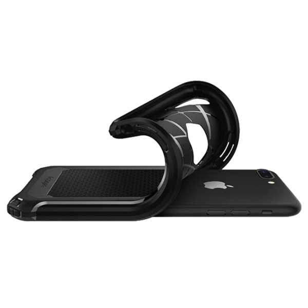 Husă pentru smartphone Apple iPhone 7/ 8 Plus Spigen/ Back/ TPU/ Black photo 5 Husă pentru smartphone Apple iPhone 7/ 8 Plus Spigen/ Back/ TPU/ Black photo 5
