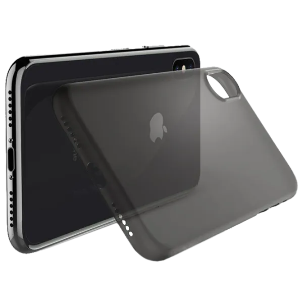 Husă pentru smartphone Apple iPhone X Spigen/ Back/ PP/ Black photo 2