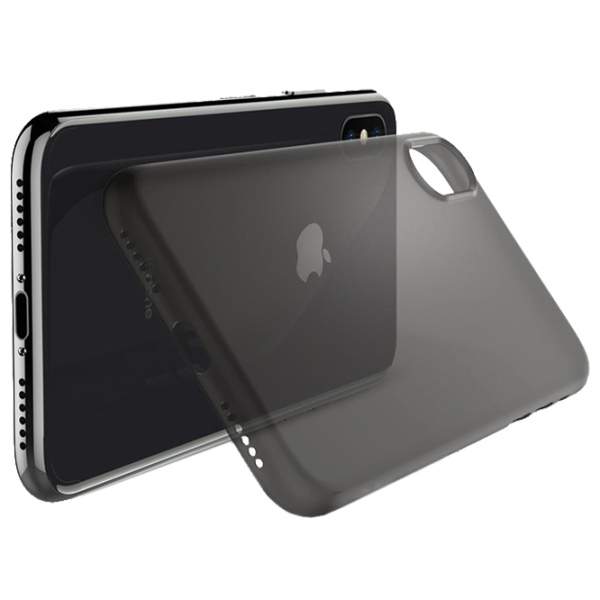 Husă pentru smartphone Apple iPhone X Spigen/ Back/ PP/ Black photo 2