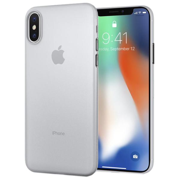 Husă pentru smartphone Apple iPhone X Spigen/ Back/ PP/ Transparent White photo 4