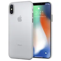 Husă pentru smartphone Apple iPhone X Spigen/ Back/ PP/ Transparent White photo 4
