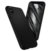Husă pentru smartphone Apple iPhone X Spigen/ Back/ TPU/ Black photo 2