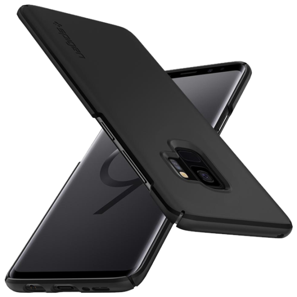 Husă pentru smartphone Samsung Galaxy S9 Spigen/ Back/ PC/ Black photo 3 Husă pentru smartphone Samsung Galaxy S9 Spigen/ Back/ PC/ Black photo 3