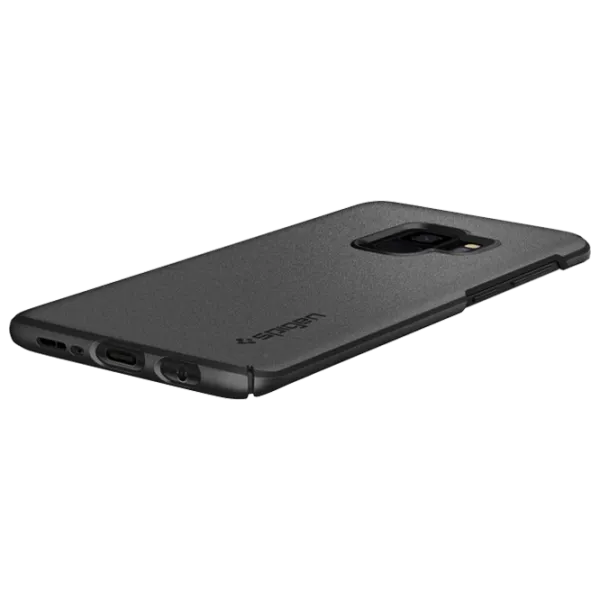 Husă pentru smartphone Samsung Galaxy S9 Spigen/ Back/ PC/ Graphite Gray photo 2 Husă pentru smartphone Samsung Galaxy S9 Spigen/ Back/ PC/ Graphite Gray photo 2