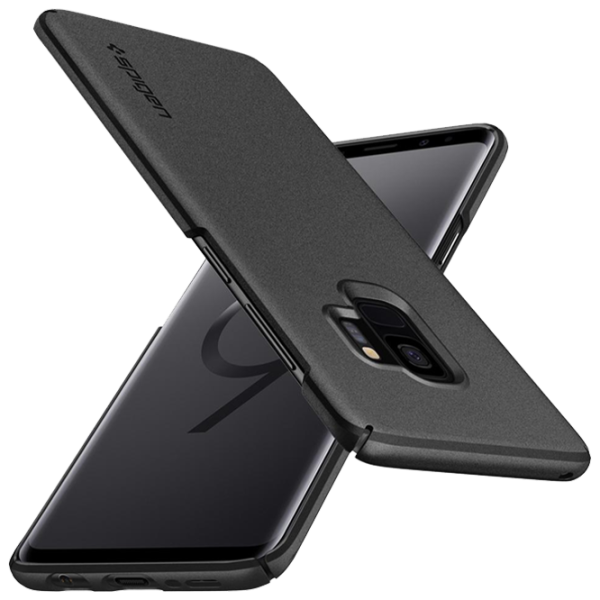Husă pentru smartphone Samsung Galaxy S9 Spigen/ Back/ PC/ Graphite Gray photo 3 Husă pentru smartphone Samsung Galaxy S9 Spigen/ Back/ PC/ Graphite Gray photo 3