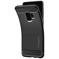 Husă pentru smartphone Samsung Galaxy S9 Spigen/ Back/ TPU/ Matte Black photo 2