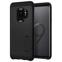 Husă pentru smartphone Samsung Galaxy S9 Spigen/ Back/ PC/ TPU/ Black photo 3