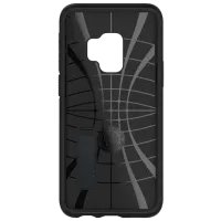 Husă pentru smartphone Samsung Galaxy S9 Spigen/ Back/ PC/ TPU/ Metal Slate Black photo 2