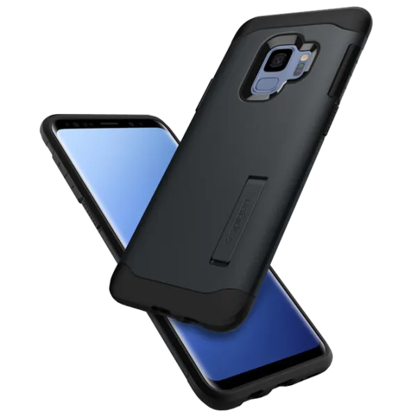 Husă pentru smartphone Samsung Galaxy S9 Spigen/ Back/ PC/ TPU/ Metal Slate Black photo 3 Husă pentru smartphone Samsung Galaxy S9 Spigen/ Back/ PC/ TPU/ Metal Slate Black photo 3