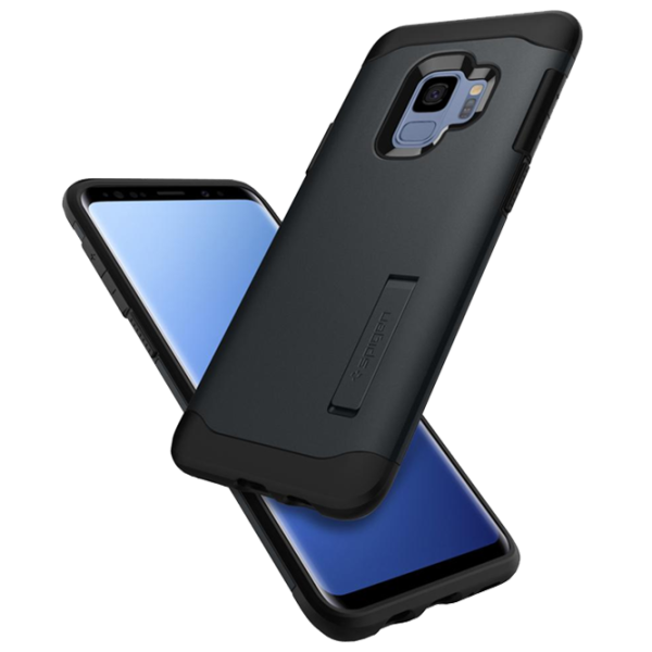 Husă pentru smartphone Samsung Galaxy S9 Spigen/ Back/ PC/ TPU/ Metal Slate Black photo 3 Husă pentru smartphone Samsung Galaxy S9 Spigen/ Back/ PC/ TPU/ Metal Slate Black photo 3