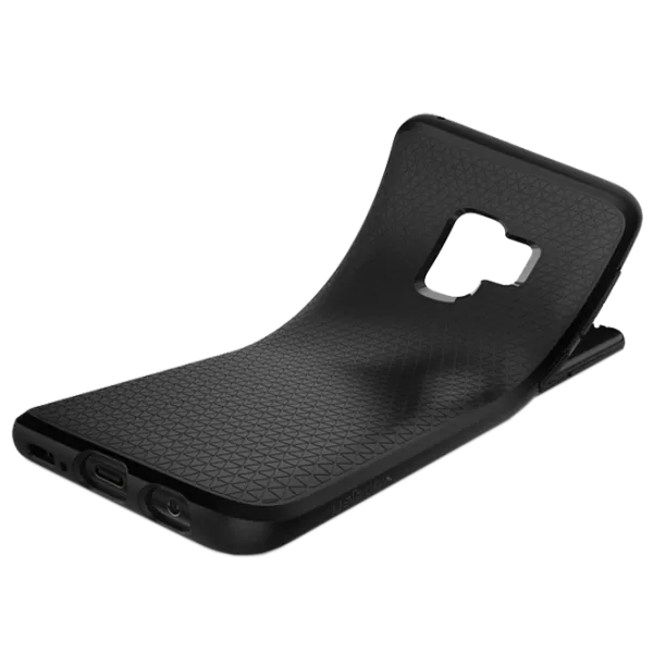Husă pentru smartphone Samsung Galaxy S9 Plus Spigen/ Back/ TPU/ Matte Black photo 2 Husă pentru smartphone Samsung Galaxy S9 Plus Spigen/ Back/ TPU/ Matte Black photo 2