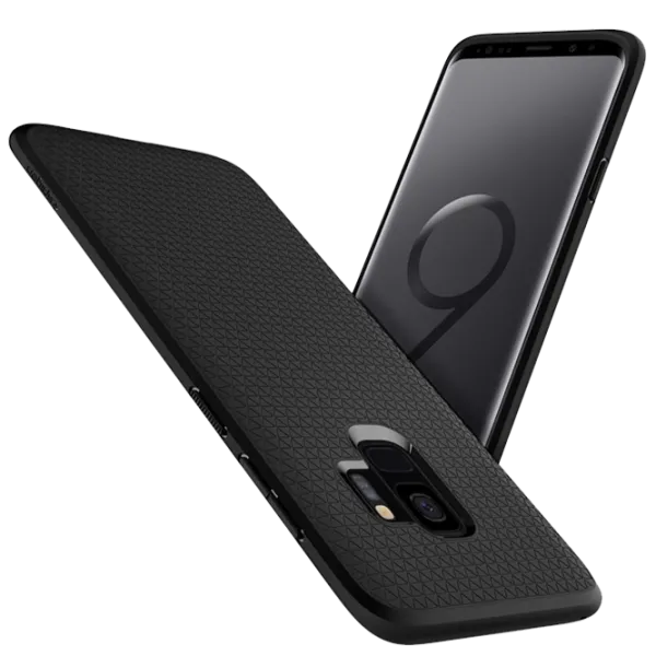 Husă pentru smartphone Samsung Galaxy S9 Plus Spigen/ Back/ TPU/ Matte Black photo 3 Husă pentru smartphone Samsung Galaxy S9 Plus Spigen/ Back/ TPU/ Matte Black photo 3