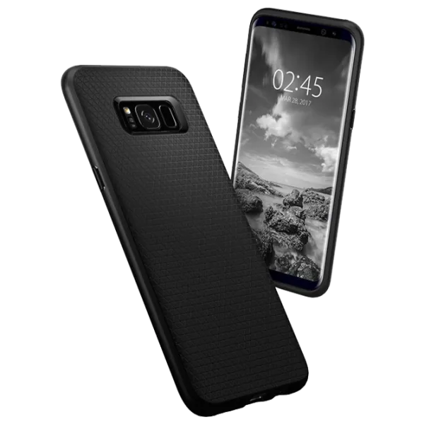 Husă pentru smartphone Samsung Galaxy S8 Spigen/ Back/ TPU/ Ornament Black photo 3 Husă pentru smartphone Samsung Galaxy S8 Spigen/ Back/ TPU/ Ornament Black photo 3