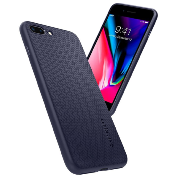 Husă pentru smartphone Apple iPhone 7/ 8 Plus Spigen/ Back/ TPU/ Midnigt Blue photo 3 Husă pentru smartphone Apple iPhone 7/ 8 Plus Spigen/ Back/ TPU/ Midnigt Blue photo 3