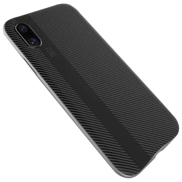Husă pentru smartphone Apple iPhone X Screen Geeks/ Back/ TPU/ PP/ Gray Black photo 2 Husă pentru smartphone Apple iPhone X Screen Geeks/ Back/ TPU/ PP/ Gray Black photo 2