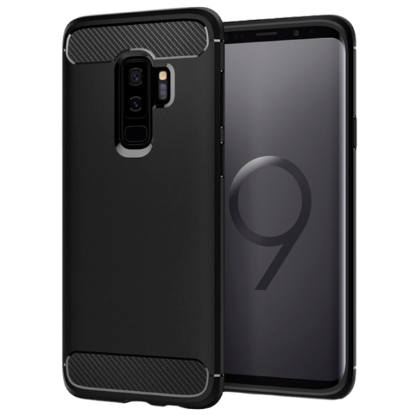 Husă pentru smartphone Samsung Galaxy S9 Screen Geeks/ Back/ TPU/ Dark Black photo 3