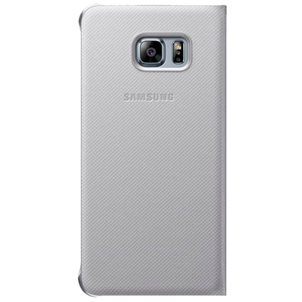 Чехол для смартфона Samsung Galaxy S6 Samsung/ Flip Cover View/ Экокожа/ Серебристый Белый photo 2