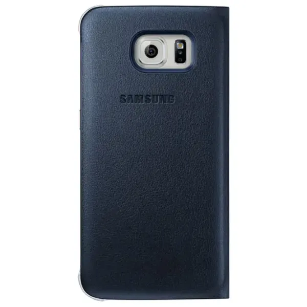 Чехол для смартфона Samsung Galaxy S6 Samsung/ Flip Cover View/ Кожа/ Черный photo 2