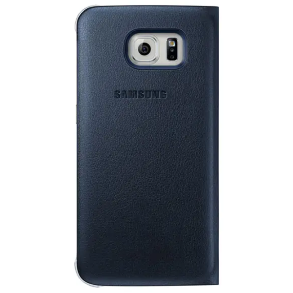 Чехол для смартфона Samsung Galaxy S6 Samsung/ Flip Cover View/ Кожа/ Черный photo 2