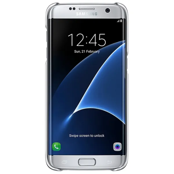 Чехол для смартфона Samsung Galaxy S7 Edge Samsung/ Back/ PP/ Серебристый photo 4