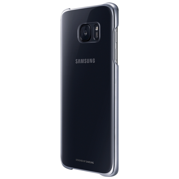 Чехол для смартфона Samsung Galaxy S7 Edge Samsung/ Back/ PP/ Прозрачный Черный photo 2